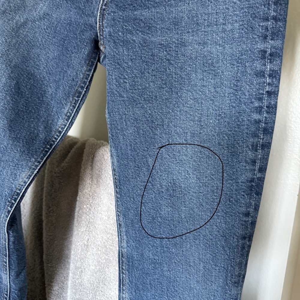 Agolde Riley High Rise Straight Crop in Pastime Size 25 - Picture 12 of 14